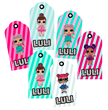 Tarjetas largas con cinta LOL 20u Pers